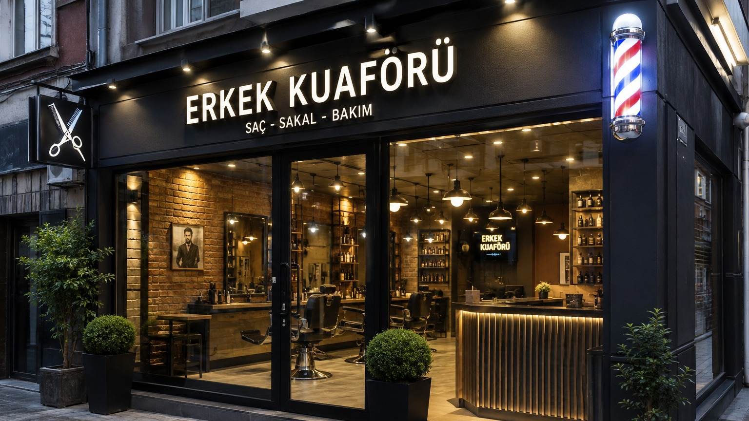 Usta Kuaför salon görünümü